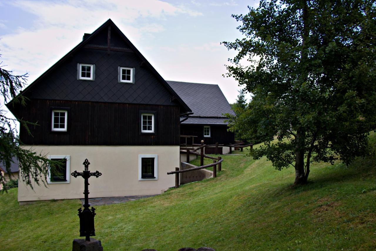 Вилла Chaloupka Slamenka Лоучна-под-Клиновцем Экстерьер фото